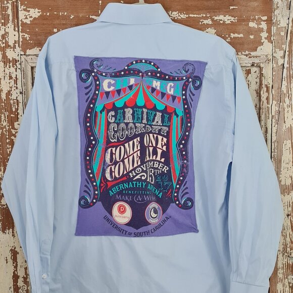 unique Flannel with Patch on the back XL - Picture 1 of 5